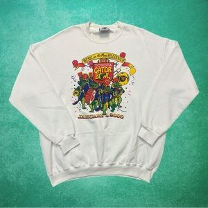 Vintage Y2K Toyota Gator Bowl Music Band Sweatshirt